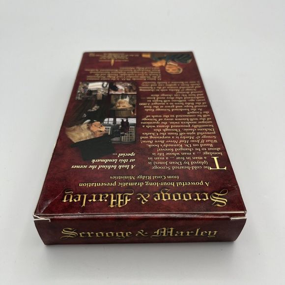 Scrooge & Marley VHS Coral Ridge Ministries Dean Jones Dr D James Kennedy LNCond - Picture 5 of 7